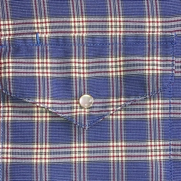 Mens EUC Vintage Ely Cattleman Western Pearl Snap Shirt Large - Picture 8 of 8